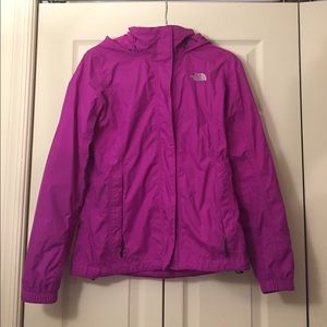 The North Face rain coat